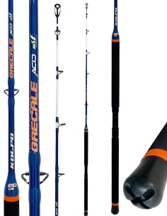 Kolpo Grecale Canna Da Pesca in Carbonio Acid 20-50 lb traina Canne da pesca per professionisti e principianti Kolpo