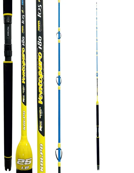 Kolpo Ventopuro 180cm 25lb Super Slim Trolling Fishing Rod