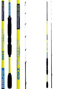 Kolpo Egi Strike canna da pesca seppie e calamari 2.50 mt in carbonio Canne da Eging Kolpo