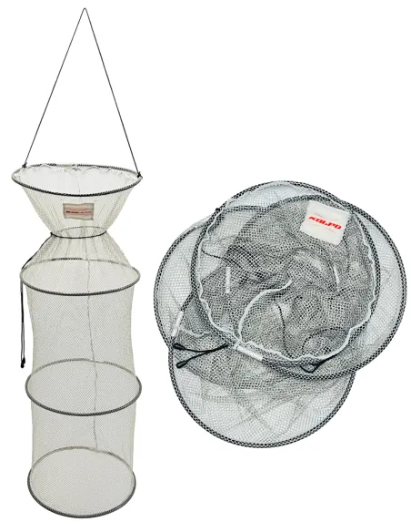Kolpo Magic Fish Keep net silver nassa tre cerchi porta pesci nasse e reti Kolpo