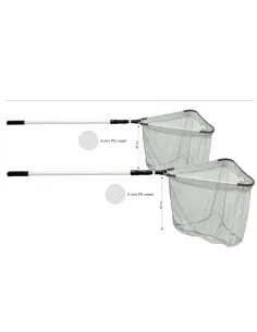 Kolpo Magic Alu Landing Net Silver Guadino per la pesca super robusto Guadini Kolpo 2