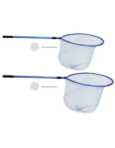 Kolpo Magic Alu Landing Net Guadino da pesca per la barca in alluminio Guadini Kolpo