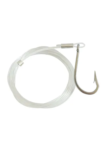 Kolpo Amo da pesca 6/0 legato con filo 1.5 centimetri 150 con stop octopus Ami legati Kolpo