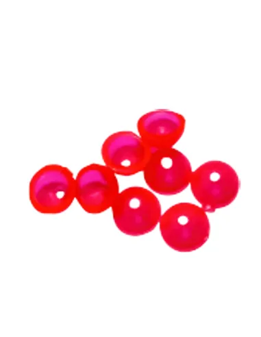 kolpo open bead Red perline aperte spaccate batti piombo vortice spinning 10 pz Stopper Kolpo