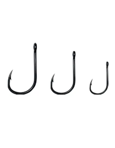Kolpo Amo da pesca carpfishing C matt black con occhiello 10 pz Ami Carpfishing Kolpo