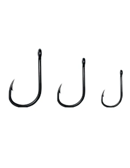 Kolpo Amo da pesca carpfishing C matt black con occhiello 10 pz Ami Carpfishing Kolpo