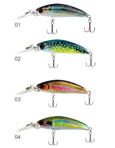 Kolpo Balzo artificiale da pesca spinning affondante 50 mm 6.0 gr Esche Artificiali Minnow Kolpo 2