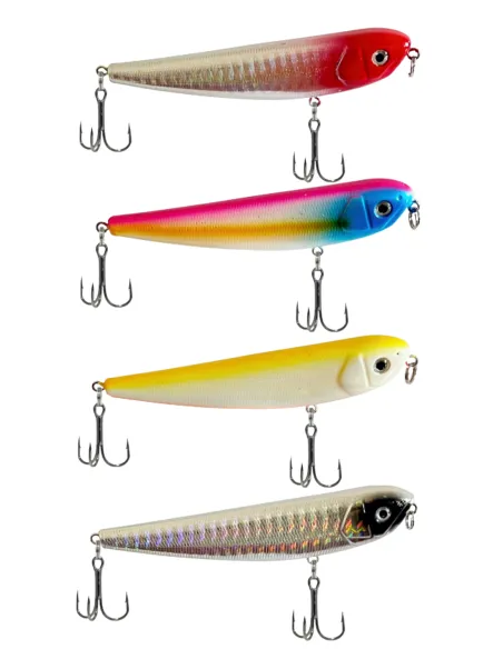 Kolpo Genix artificiale da pesca spinning walking the dog galleggiante 90 mm 7.7 gr Esche Artificiali Minnow Kolpo