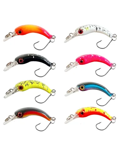 Kolpo Bricco artificiale da pesca spinning 40mm 1.4 gr Esche Artificiali Minnow Kolpo