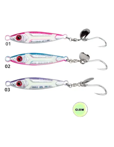 Kolpo jig Lumo pesca verticale 65 mm 30 gr Jig Kolpo