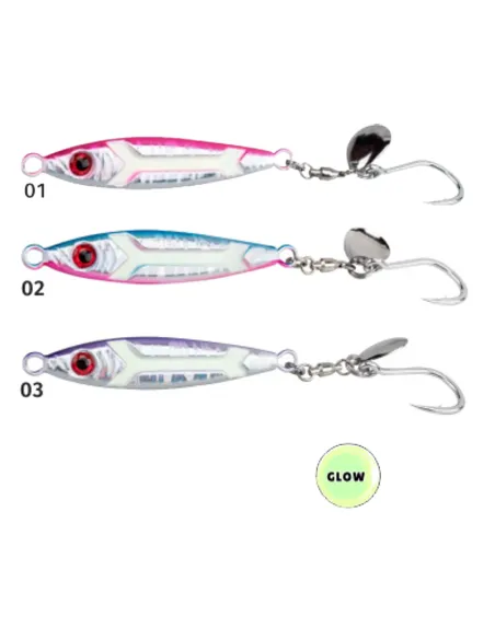 Kolpo jig Lumo pesca verticale 65 mm 30 gr Jig Kolpo