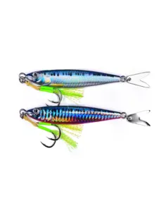kolpo Jig Premium 20 gr 65 cm doppio assist e coda in metallo Jig Kolpo