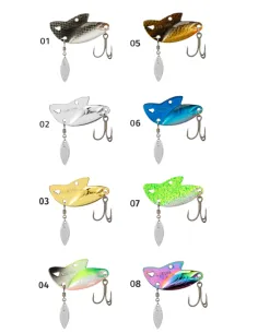 Kolpo Fish Jig esca artificiale per la pesca a spinning e light jig 33 mm 5 gr Jig Kolpo 2