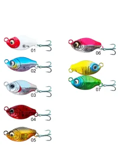 Jig Drix Kolpo 35 mm 10 gr light jig in metallo con ancoretta Jig Kolpo 2