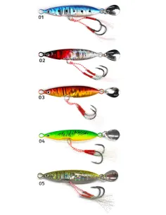Kolpo Loop fishing jig 70 mm 20 gr with double assist hooks and blade 2