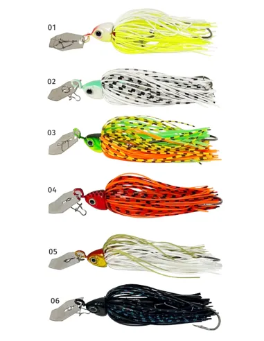Kolpo Revi Zolter spinner bait black bass 97mm 12gr amo 3/0 SpinnerBait Kolpo