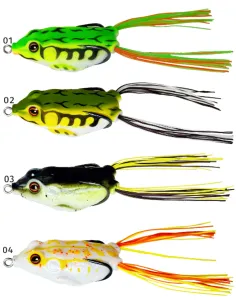 Kolpo Frog artificial fishing lure spinning black bass and pike 55mm 12gr floating 2