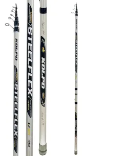 Kolpo Steelflex canna da pesca bolognese in carbonio alto modulo Canne bolognesi/fisse Kolpo
