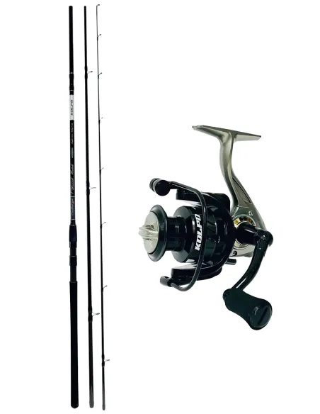 Kolpo combo for English fishing with 3-section rod and reel
