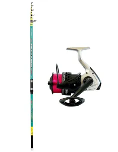 Kolpo combo per la pesca surfcasting canna 160 gr + mulinello 7000 con filo Kit Surfcasting Kolpo 2