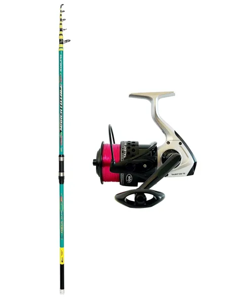 Kolpo combo for surfcasting fishing 160 gr rod + 7000 reel with line Kolpo Surfcasting Kit