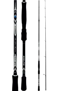 kolpo combo da pesca spinning canna 7-30g 2.10mt + mulinello con filo Kit Spinning Kolpo 2