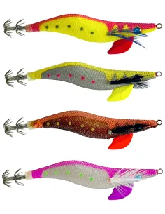 Kolpo Totanara Moji with internal ball sound size 3.0 prawns, cuttlefish and squid