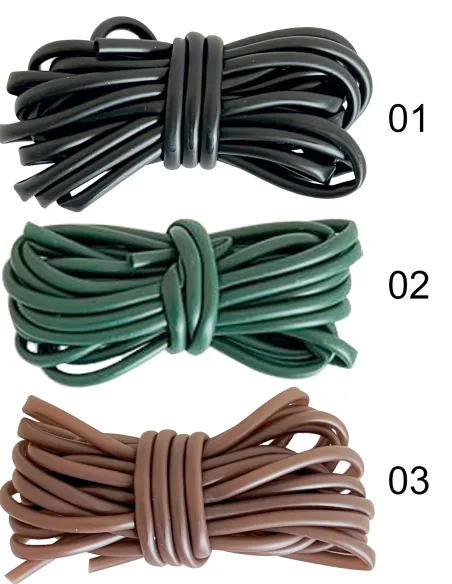 Kolpo Silicone Tube 2m – Soft Accessory for Carpfishing and Surfcasting Terminals Kolpo Silicone and PVC Sheaths