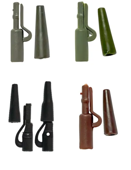 Kolpo SAFETY RIG – Attacco Terminale con Sgancio di Sicurezza Piombo (Confezione da 5 pezzi) Accessori Carpfishing