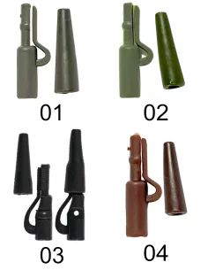 Kolpo SAFETY RIG – Attacco Terminale con Sgancio di Sicurezza Piombo (Confezione da 5 pezzi) Accessori Carpfishing 2