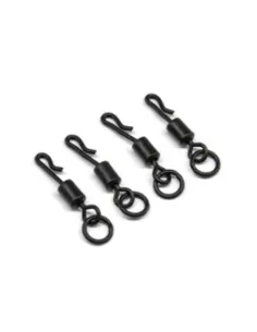 Kolpo Quick Snap Swivel 10 pcs – Quick Carp Fishing Swivels for Pop-Up Rigs