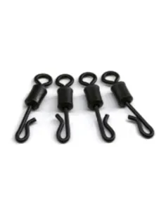 Kolpo Quick Snap 10 pz – Girelle Rapide per Cambio Veloce dei Terminali Accessori Carpfishing Kolpo