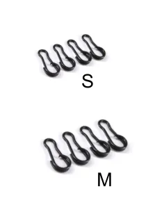 Kolpo Bent Head Split Ring 10 pcs – Quick and Safe Snap Hook for Terminals, Leads and Lures 2