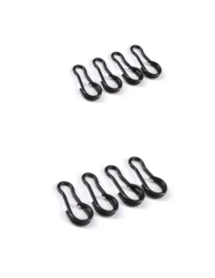 Kolpo Bent Head Split Ring 10 pz – Moschettone Rapido e Sicuro per Terminali, Piombi e Artificiali Girelle Kolpo