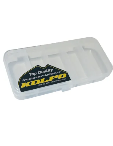 Scatola Porta Minuteria 5 Scomparti 13x6 cm – Ideale per Girelle, Accessori, Cucchiaini e Artificiali da Pesca Scatole per la...