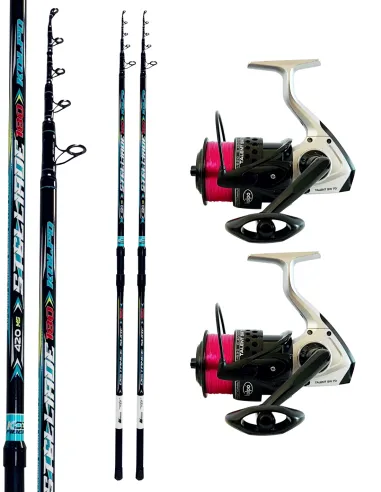 Kolpo Reed in Carbon Fishing Reel Surf Mormore