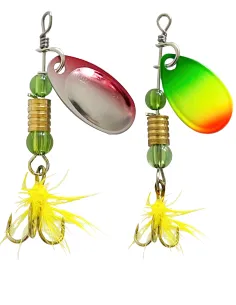 Kolpo Classic – Cucchiaino Rotante 5 cm 3 g per Trote, Cavedani, Persici, Bass e Aspi Esche Artificiali Cucchiaini Kolpo