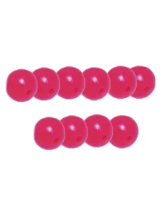 Kolpo Perline Rosse Morbide 10 pz – Salva Nodo da Pesca Ø 8/9 mm Stopper Kolpo