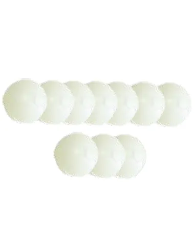 Kolpo Perline Bianche Morbide 10 pz – Salva Nodo da Pesca Ø 8 mm Stopper Kolpo