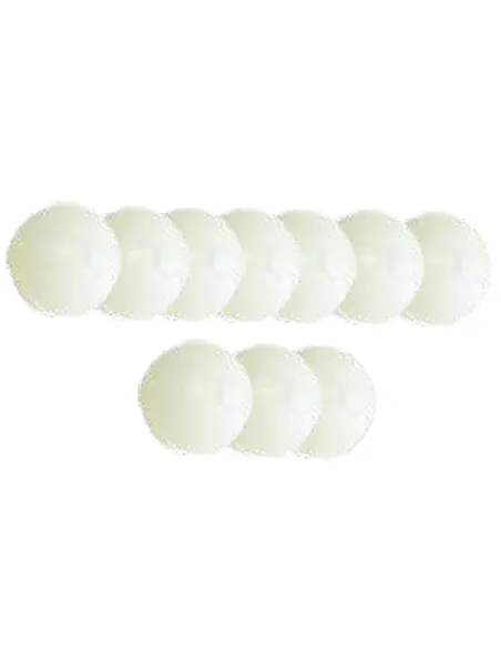 Kolpo Soft White Beads 10 pcs – Fishing Knot Saver Ø 8 mm