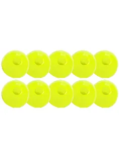 Kolpo Yellow Soft Beads 5 mm – 10 pieces