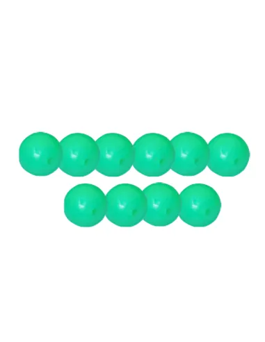 Kolpo Soft Beads Verdi – Perline Morbide da Pesca Stopper Kolpo
