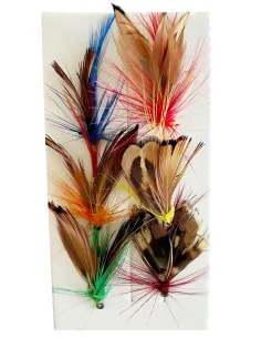 Kolpo Mosche Artificiali da Pesca a Mosca – Set 6 pezzi con Box | Laghi, Fiumi e Torrenti Mosche galleggianti Kolpo 2