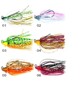 Kolpo FAST JIG 7g con Anti Alga – Jig da Spinning Black Bass in 6 Colori Jig Kolpo 2