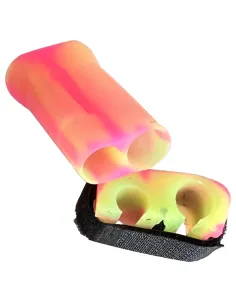 Kolpo 2-Section Fishing Rod Protector – Protects Tips and Butt, Compatible with Most Spinning Rods.