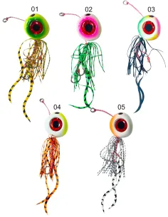 Kolpo Tide 150g – Artificiale da Pesca Verticale Luminescente con Doppio Assist Hook e Occhi 3D Jig Kolpo