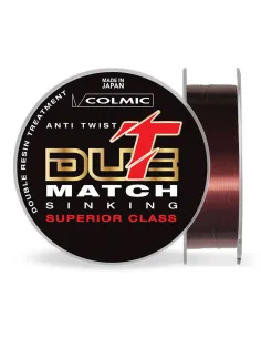 Colmic Filo da Pesca T-DUE Sinking Match 300 m – Monofilo affondante tecnico per pesca all’inglese Fili Affondanti Colmic