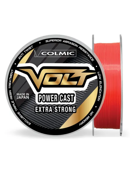 Colmic Filo da Pesca VOLT – POWER CAST | Monofilo tecnico ad alte prestazioni per surfcasting e pesca in mare Monofili Colmic