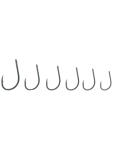 Colmic Fishing Hook BN580 – Round Curved Hook with Eye for Carp and Large Fish, High Penetration
