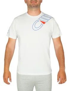 T-SHIRT WHITE CIII Colmic – Maglia tecnica 100% cotone premium, resistente e confortevole per pesca Tshirt da pesca Colmic 2